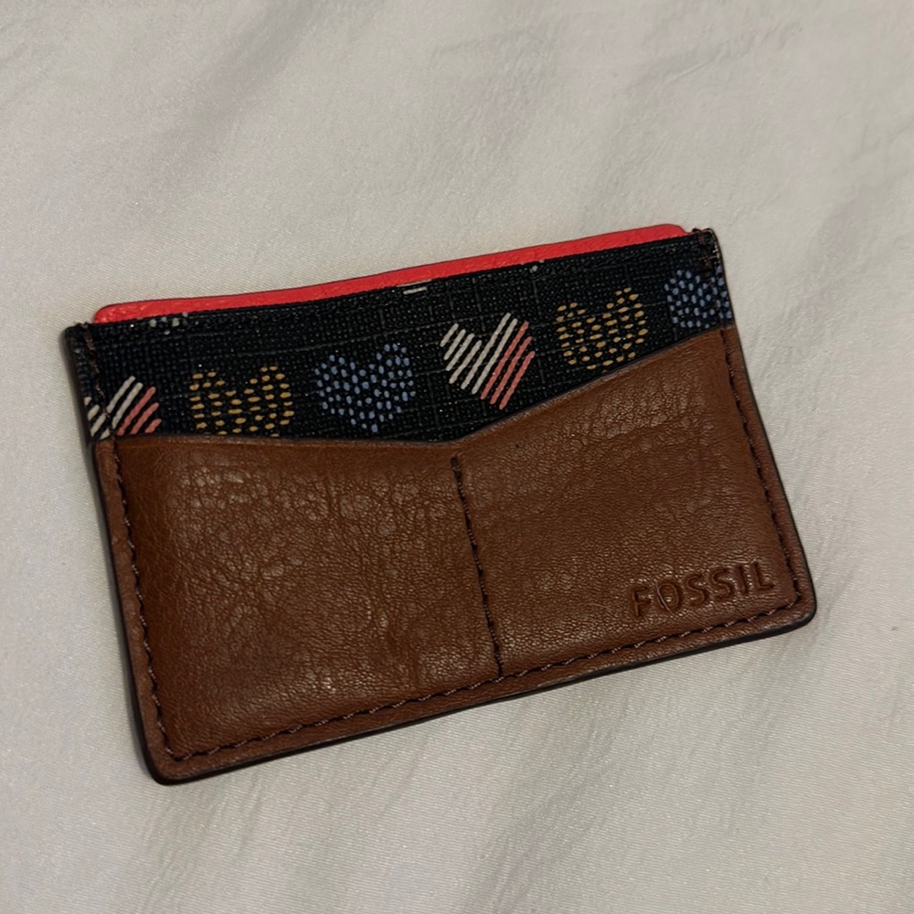 Fossil cardholder